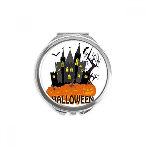 Miroir de maquillage portable pour corriger le teint facilement miroir de poche Halloween