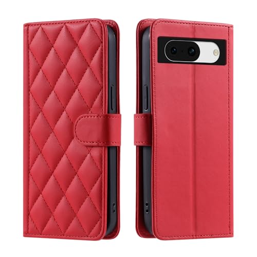 Google Pixel 8A �E�H���b�g�P�[�X�ƌ݊�������A�N���W�b�g�J�[�h�z���_�[�t���A�\�t�gPU���U�[���C���X�g�V�����_�[�X�g���b�v�A�t���b�v�t�H���I�u�b�NPU���U�[�d�b�P�[�X�ϏՌ��J�o�[����(Red)