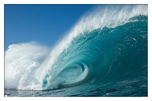 Surf poster mural de la vague Rolling Wave aux finitions d'art
