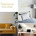 Hicarer Hello Gorgeous Metal Wall Art Decor Minimalist Decoration Metal Hello Gorgeous Decorative Sign for Living Room Office Bedroom Hotel Home Wall Decoration(Gold,Classic Style)