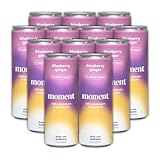 Moment Still Botanical Water (Blueberry Ginger, 11.5 Fl Oz (Pack of 12))