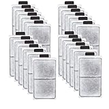 ELCCOTYA 24 Pack PF-S Fish Tank Filter Cartridges, Aquarium Filter Cartridges Replacement Compatible with Top Fin Silenstream PF10 Power Filters