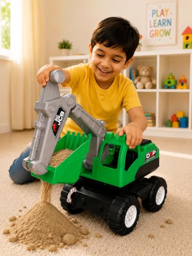 Image of Big JCB Toy (Green)