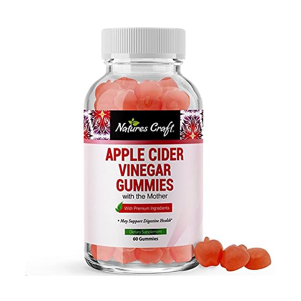 ACV-Apple-Cider-Vinegar-Gummies-Natural-Energy-Supplement-ACV-Gummies-with-Mother-for-Body-Cleanse-Immune-Support-and-Gut-Health-Apple-Cider-Vinegar-with-the-Mother-Vitamin-B12-and-Beet-Root Apple Cider Vinegar ACV Gummies - Gut Health & Natural Energy Supplement with Vitamin B6 B12 Beet Root and Pomegranate - Apple Cider Vinegar with Mother Body Cleanse Detox for Women & Men 60 Servings