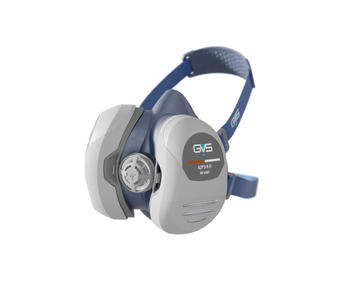 Maschera GVS Elipse con filtri A2P3 sostituibili, taglia M/L