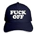 Produktbild Fuck Off Unisex-Baseballmütze, verstellbar, Sport-Sandwich-Kappe, Trucker-Mütze, Klassische Hip-Hop-Schirmmütze für Männer und Frauen
