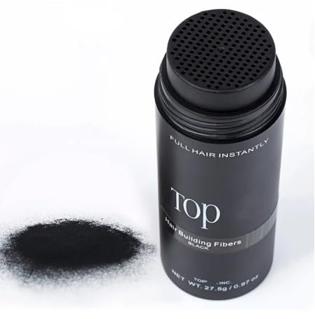 Fibra Capilar Com Queratina Pó Calvície (CASTANHO)