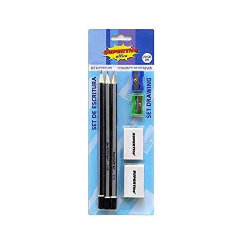 SupertiteSchool Kit for Pencils/Erasers/Pencil Sharpener