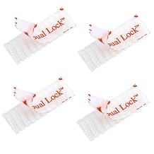 Tangyinrd EZ Pass/IPass/IZoom/SunPass Dual Lock Adhesive Strips 4 PCS 2 Sets, EZ Pass/I-Pass/Toll Tag Tape Mounting kit,Peel and Stick Adhesive Strips Dual Lock Tape
