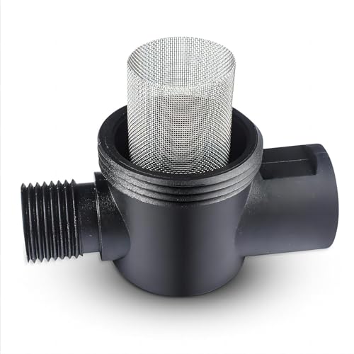 Image of 2PCS Water Pump Screen, RV Replacement 1 /2 Twist 50 Mesh Tubular Screen Compatible with WFCO or Shurflo Water Pumps (with Waterproof Tape)., Stainless Steel;transparent