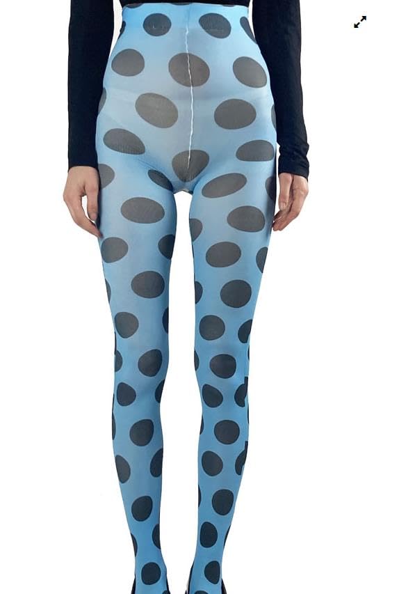 Image of NUFIWI Women Sexy Sheer Patterned Tights Leggings Pantyhose Stockings Colorful Y2k Funky Tights Vintage 90s Streetwear