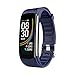 SUPBRO Smart Band Fitness- & Aktivitätstracker mit 0,96" Full Touch Farb-Display für Damen Herren Anruf SMS SNS Beachten