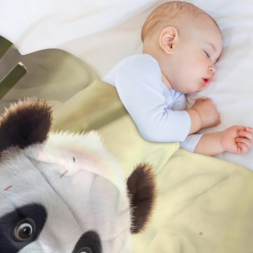Plaid panda 140x180cm une idée cadeau utile et douce