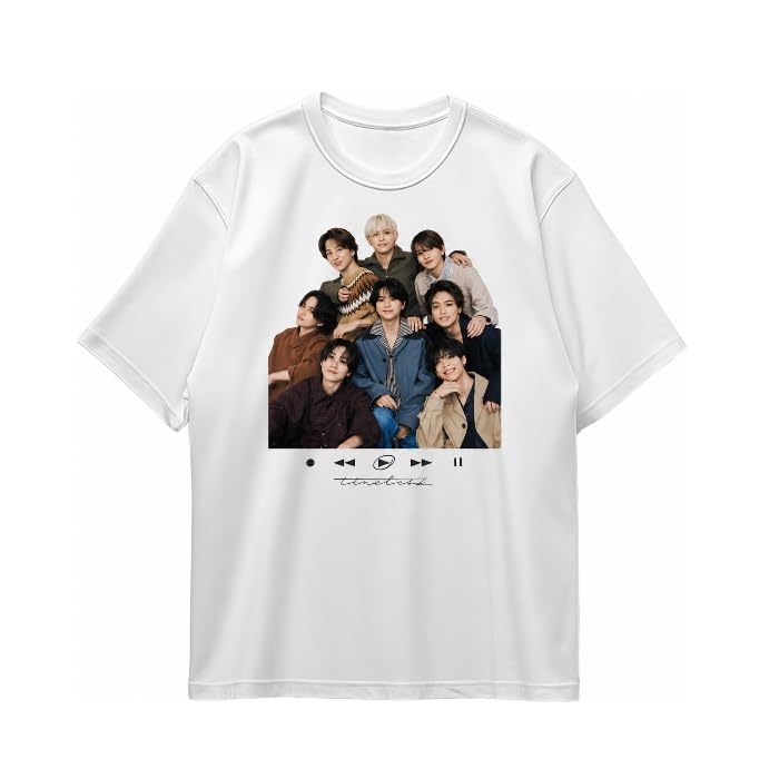 timelesz MOMENTUM ストラップ Tシャツセット Amazon.co.jp: [mKYvBH] timelesz MOMENTUM 記念デザイン 半袖Tシャツ