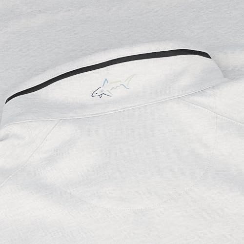 Greg Norman L/S Leaderboard Ultra Stretch Shark Grey Heather Outerwear Men XL4