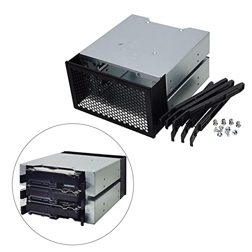 3 Bahías Soporte Caja Jaula 3.5 Pulgadas miniatura 7