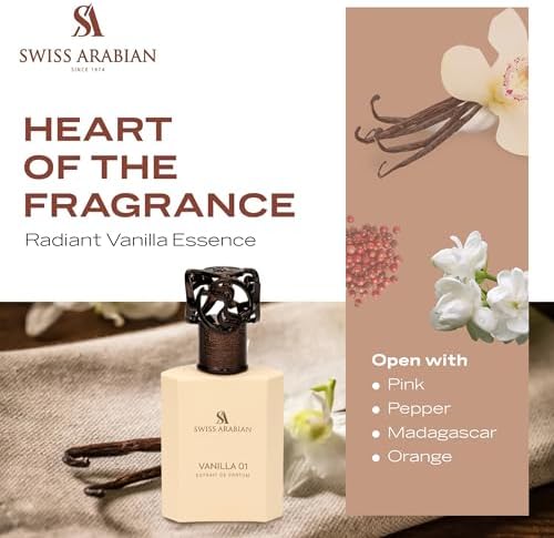 Swiss Arabian Vanilla 01 Extrait De Parfum, 50 ml