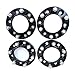 Car Decorating 20|25mm Black 2pcs 6 * 114.3|6 * 4.5