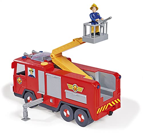 Simba - Feuerwehrmann Sam – Jupiter Truck Serie 13 – Figuren Sam + Radar inklusive – Sound- und Lichtfunktionen – viel Zubehör… – Ansicht 4