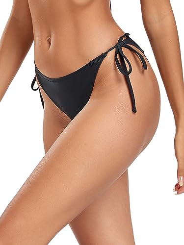 RELLECIGA Women's Side Tie Bikini Bottom2