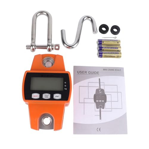 Báscula colgante digital 300KG para bodegas y equipaje miniatura 5