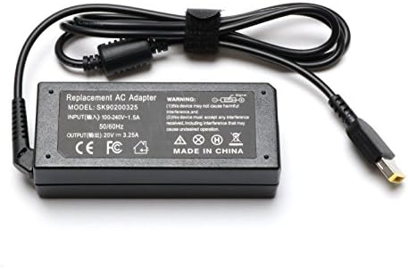 65W 20V 3.25A AC Adapter Battery Charger for Lenovo IdeaPad Yoga 13 Lenovo ThinkPad Edge E531 6885BJU，Lenovo ThinkPad Edge E531 6885BKU，Lenovo ThinkPad Edge E531 6885BMU，Lenovo ThinkPad Edge E531 688