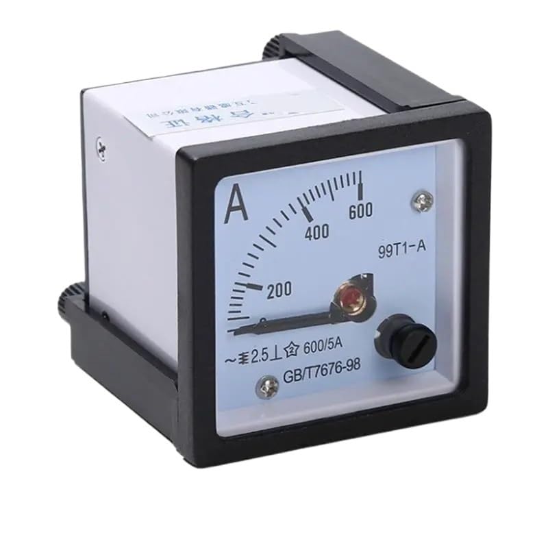 Ampèremètre AC pointeur 99T1 250A cadran analogique encastrable