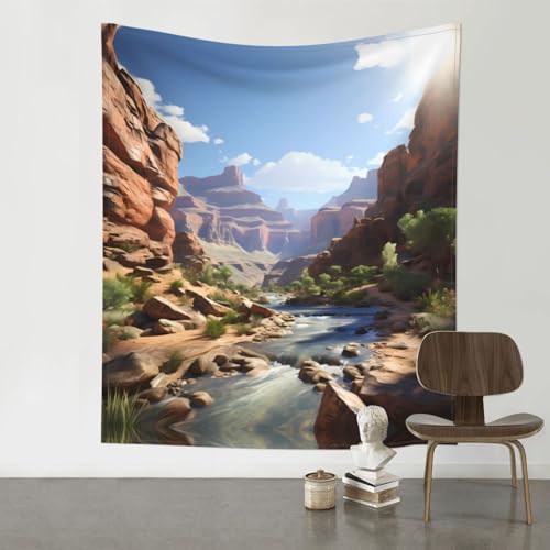 Tapisserie murale Grand Canyon BROLEO - Décoration d'intérieur 152x130 cm