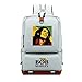 Produktbild Rucksack,Schule Tasche Student Schulranzen,Rock-Pate Bob Marley Freizeit Gedruckt Rucksack Tragen Gemütlich/grau / 43×28×14cm