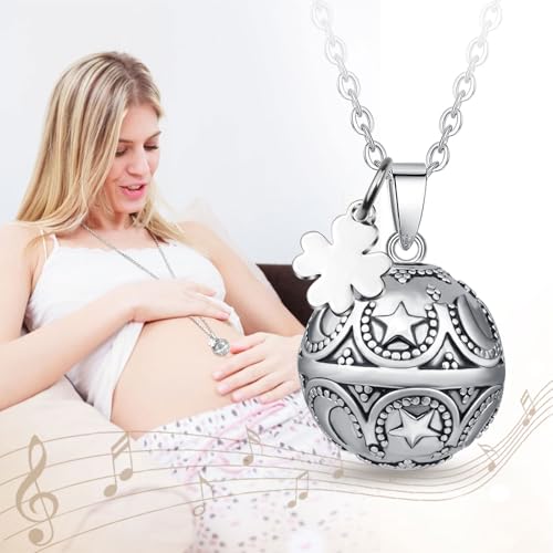 Bola de grossesse original CELESTIA précieux pendentif argenté étoiles - 4
