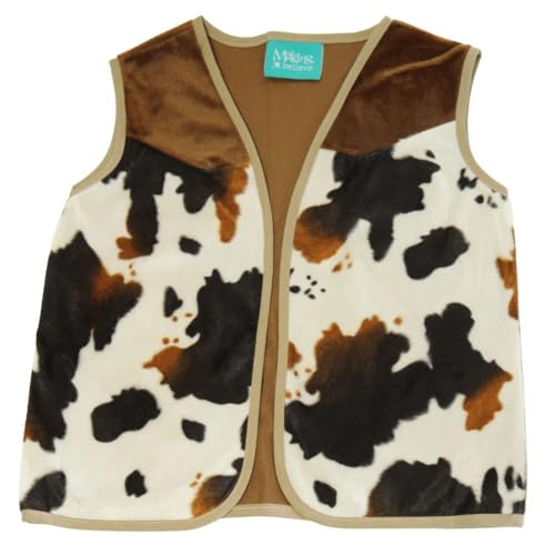 Disfraz completo infantil cowboy o cowgirl con chaleco y sombrero miniatura 2
