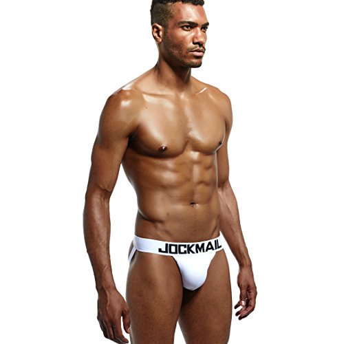 Jockmail JOCKSTRAP ALL Mens Jockstrap Underwear Wide Belt Athletic Supporter Mens Thongs Sport Underwear Jock Strap  thumb #3