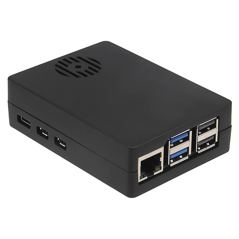 IDUINO Raspberry Pi 5 Aluminum Passive Cooling Case with Cooling Fan (P571)