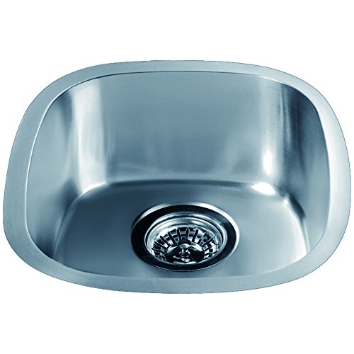 Dawn 3237.0 Undermount Single Bowl Bar Sink, Polished Satin #TOP12