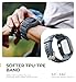 Dexnor for Apple Watch Series 9/8/7 [45mm] Band with Case, Series SE2/SE/6/5/4 [44mm] Band, [Built-in 2 Sets Tempered Glass Screen Protector] Snap-on Apple Watch Cover with Band, Navy Blue