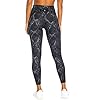 Jessica-Simpson-Sportswear-Tummy-Control-Pocket-Ankle-Legging Jessica Simpson Sportswear Women's Tummy Control Pocket Ankle Legging, Black Cobra, Large