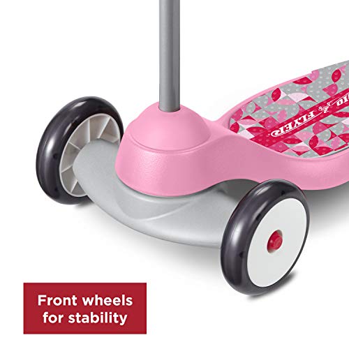 Image of Radio Flyer My 1st Scooter, for Kids 2-5 Years Old, Pink