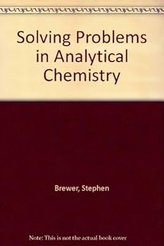 Paperback Solving problems in analytical chemistry Book