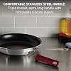 T-fal Professional VX3 Brushed Nonstick Fry Pan with Stainless Steel Handle 12 Inch, Oven Broiler Safe 400F, Cookware, Pots and Pans, Skillet, Restaurant & Business Grade, Certified NSF and CBA, Black #4
