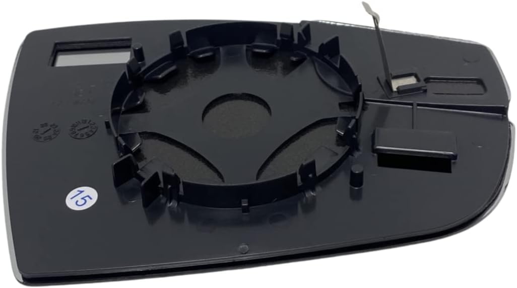 Spieg Driver Side Mirror Glass Replacement for Ford Focus 2012-2018 Non-Heated Glass Spotter with Backing Plate | Left Side View Mirror Glass Compatible with OE CM5Z-17K707-F