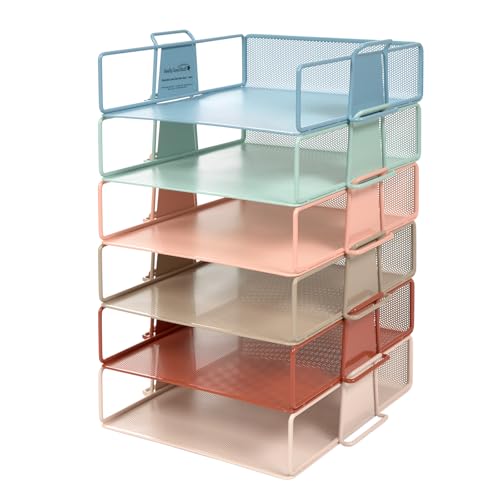Really Good Stuff Stackable Letter-Size Wire Rack - Boho