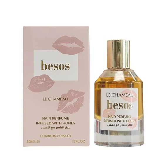 Perfume Besos para el cabello infundido con miel bylECHAMEAU,1.7 onzas líquidas