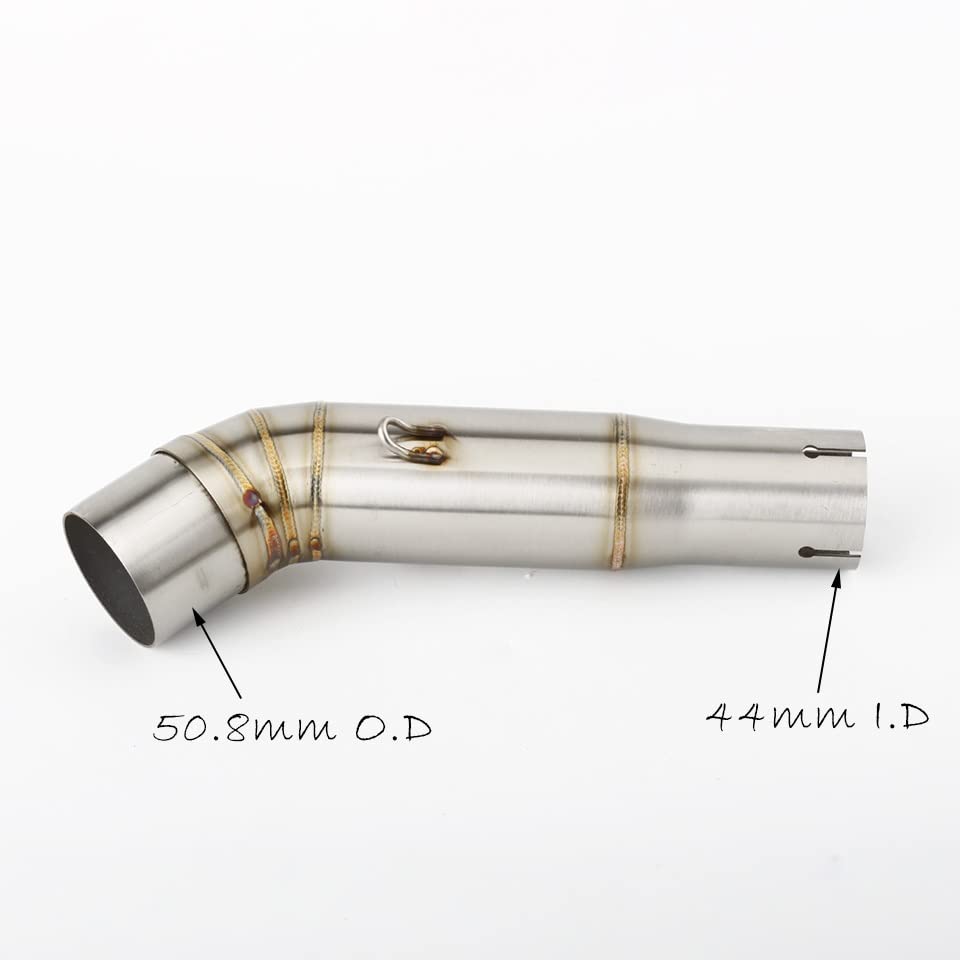 Escape Moto Tubo Para Hornet para CB600F para CB 600F 2007-2013 para CB600 silenciador Escape motocicleta, tubo enlace medio tubo Escape deslizante Moto Tubo Escape Silenciador