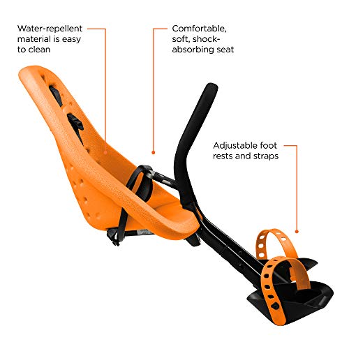 Thule Yepp Mini Bicycle Child Seat, Orange #TOP4