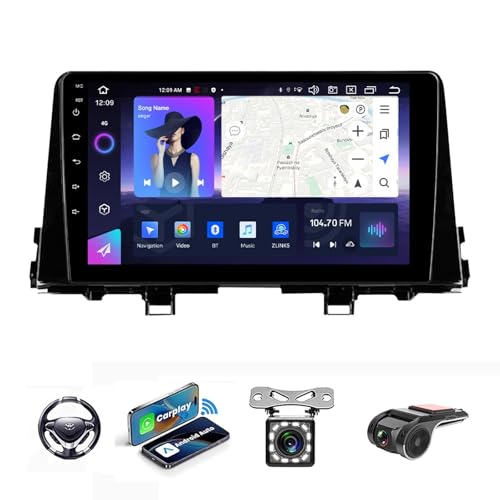 Autoradio Android 13 KIA Picanto pour Remplacer la Radio Origine sans Bluetooth
