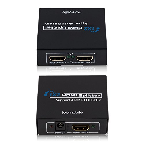 Kwmobile HDMI Splitter Full HD 4k - Switch 3D