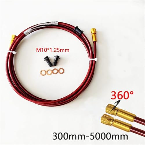 Flexible frein hydraulique AN3 résout le levier mou sur votre moto