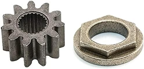 717-1554 Pinion Gear & 941-0656A Hex Flange Bearing Kit for Cub Cadet LT1042 LT1045 LT1046 LT1050