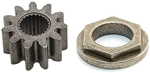 717-1554 Pinion Gear & 941-0656A Hex Flange Bearing Kit For Cub Cadet Lt1042 Lt1045 Lt1046 Lt1050 #TOP3