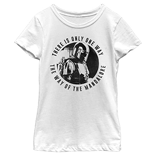 T-shirt Star Wars Mandalorian fille pour l'école et les loisirs